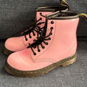 Dr. Martens Pink Kids Boots